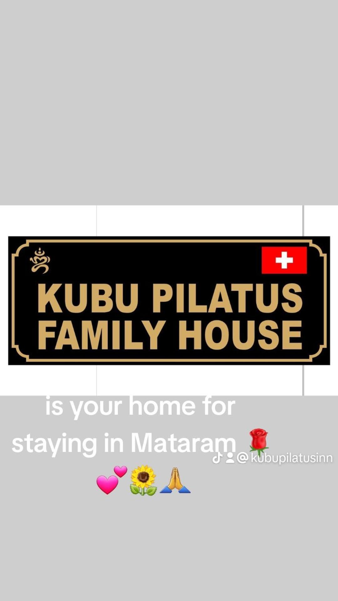Вілла Kubu Pilatus - Family House Lombok Tjakranegara Екстер'єр фото